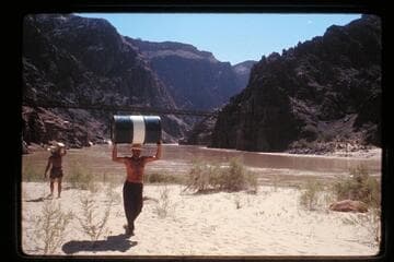 Fueling at Bright Angel Creek