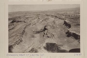 Cataract Canyon is left, Red Lake Canyon at center