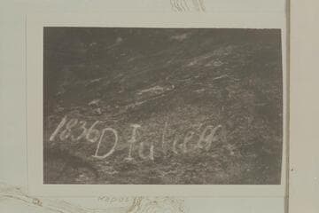 D. Julien inscription, Mile 185.7.  Retouched before copying