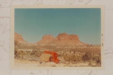 Gunsight Butte from Waterhole Flat