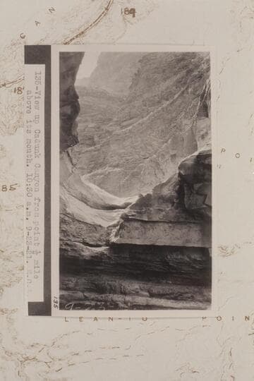 Drop in Bowdie Canyon 1/2 mile from its mouth