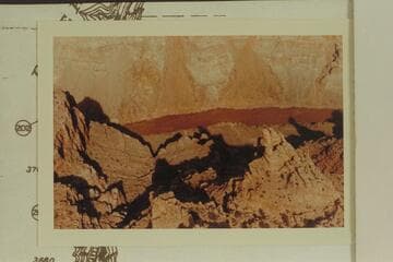 Upstream side of butte at Mile 200