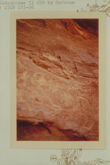 The left hand part of the D. Julien inscription at Mile 185.75