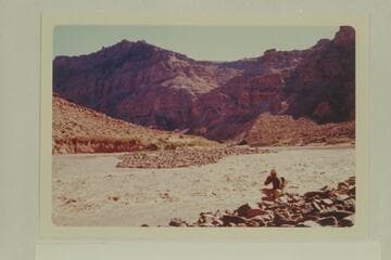 Mile 211.0 in Cataract Canyon, upstream