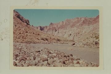 Downstream from Mile 211.0 in Cataract Canyon