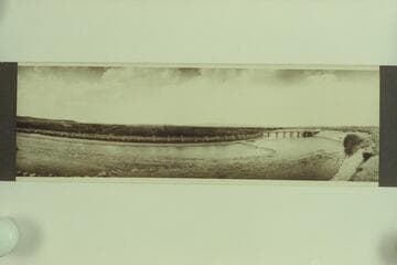 Green River at Warren Bridge.  Near Daniel, Wyoming.  A fence on the Green or Colorado is a rare sight