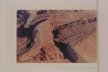 Colorado River from Mile 11 1/2 to Mile 4 1/2.  Mile 11 1/2 is at lower right