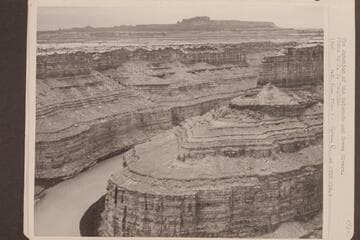 The junction of the Colorado and Green Rivers