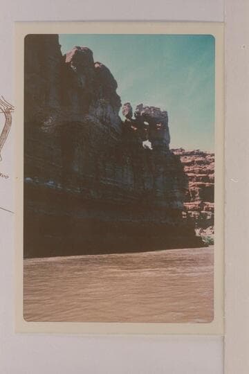 The Guillotine at mouth of Monument Canyon; Mile 15.7