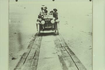 Plank Road over sand hills to Coachella Valley