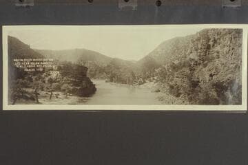 Green River Investigation:  Upstream below Damsite, 1/2 Mile above Red Creek