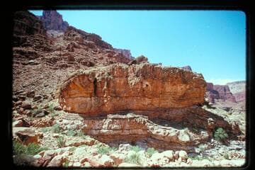 Stanton's Marble Pier; Mile 24 1/2, left bank