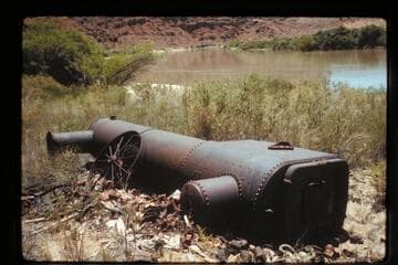 Spencer boiler.  Lees Ferry