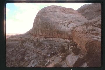 Drop down to camp west side of Nasja Creek