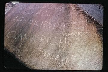 Best expedition, Wright inscription