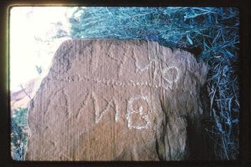 JAME rock; Nine Mile Canyon