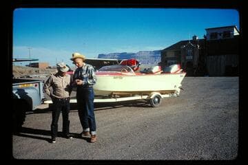 Carroll Lambeth and Pat Reilly and Powercat