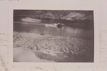 Skiffs in use by the American Placer Corp; Lees Ferry