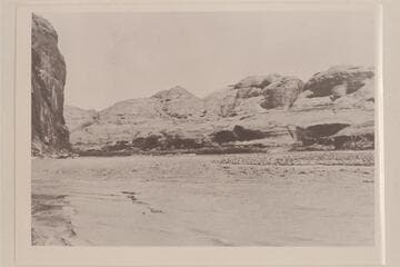 Glen Canyon--Colorado River.  Upper Canyon where Edison proposed