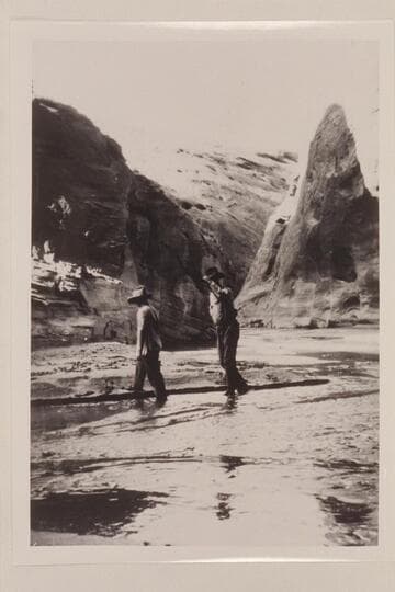 Sarah Fraser and Dave Rust near Escalante Steps