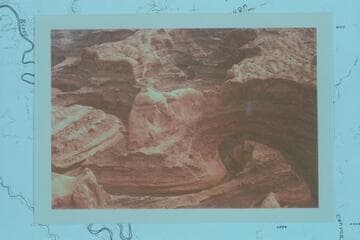 Junction of Stevens Canyon, the Escalante River and Coyote Creek