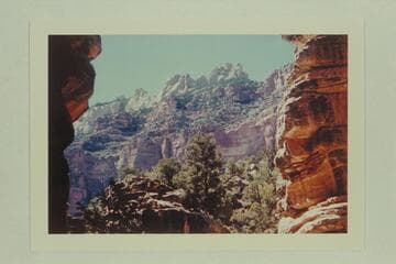 West toward Tritle Peak from Tapeats in Kwagunt Canyon