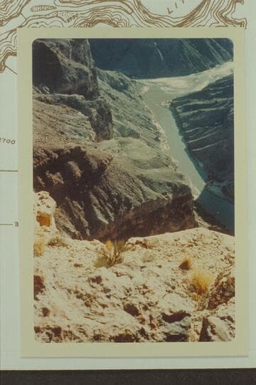 Down to mouth of Little Colorado River from about Mile 60 left bank