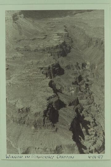 Window in Stairway Canyon