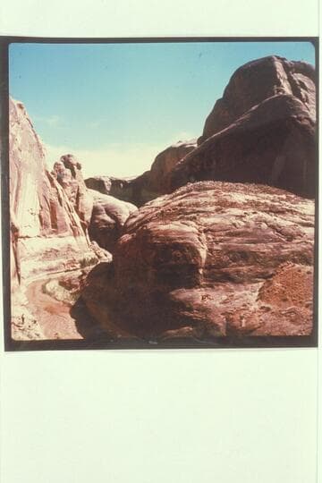 West Canyon Creek 1/2 mile above fork with Sorocco Pass about 6 miles from river