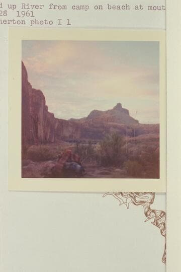 Sunrise and up river from camp on beach at mouth of Black Water Creek