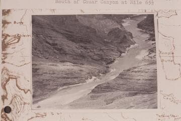 North up river from Desert View