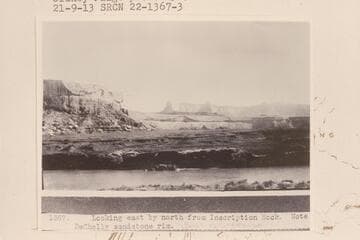 East by north from Inscription Rock