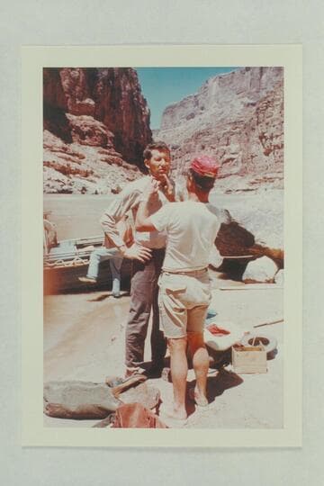 Frank LaRue makes up Bill Beer.  Boulder Narrows