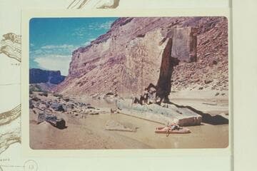 Bill Belknap in Sportyak at Ten Mile Rock