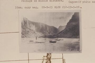 East from mouth of Jones Hole Creek