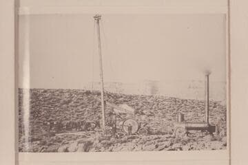 Oil rig at Mexican Hat