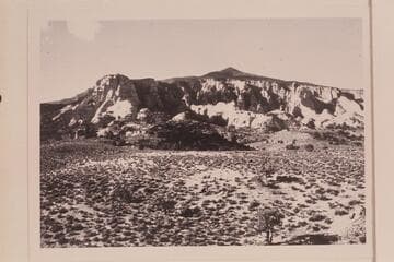 Navajo Mountain from east side of Cha Canyon on Bridge Trail