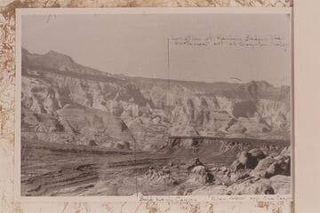 Bald Rock Canyon.  Mesa north of San Juan opposite Cha Canyon.  Trail outlet from Surprise Valley
