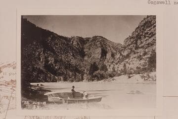 Up river from mouth of Carter Creek in Red Canyon