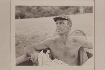 Norm Nevills near end of Snake River run