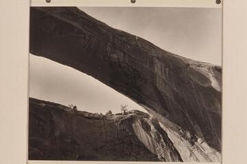 Southeast or right end of Hawkeye Arch