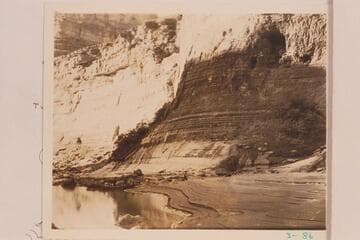 The springs at Vaseys Paradise from the camp of thye Dusty Dozen