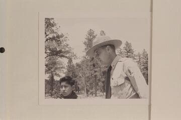 Dan Davis at dedication of Visitors Center at the South Rim