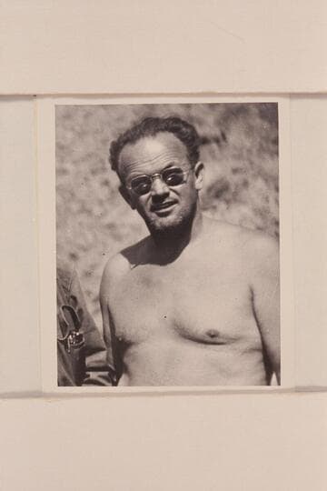 Russell G. Frazier.  Lees Ferry.  At end of Glen Canyon traverse of 1938, Sep.-Oct