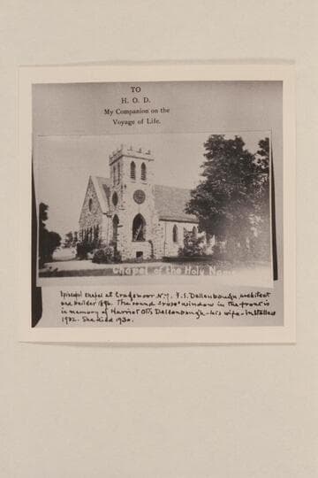 Episcopal Chapel at Cragsmoor, New York.  F. S. Dellenbaugh, architect and builder, 1896
