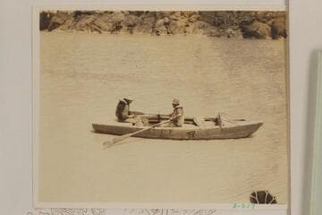 Bill Fahrni and Bus Hatch near the lunch stop in Iceberg Canyon