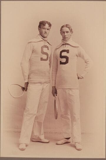 Lewis Ransome Freeman.  Stanford tennis.  San Francisco