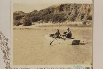 Mowrey and Frazier near head of Boulder Canyon