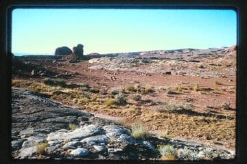 Top of dugway, Stanton Canyon