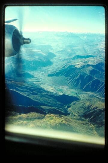 East slope of Rockies, west of Pueblo
